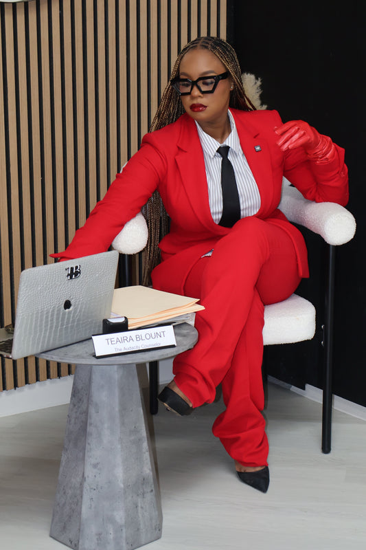 Red Women's Suit (Pre-Order)