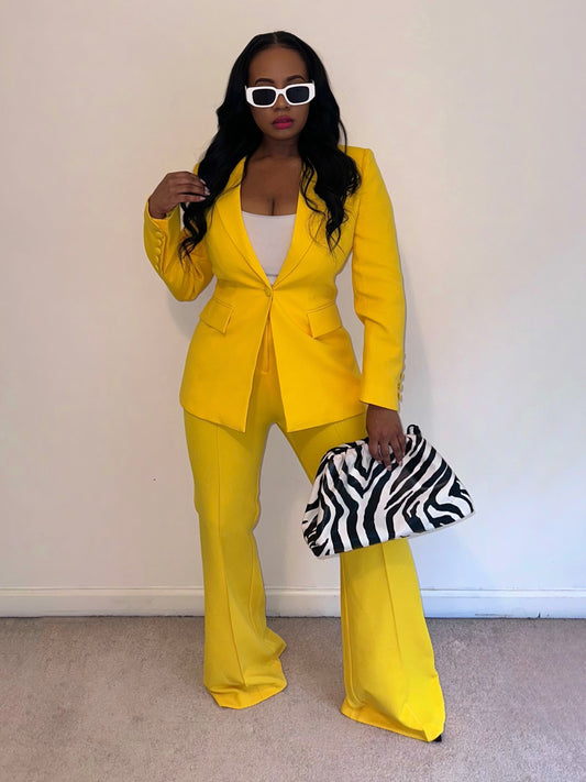 Summer Yellow Power Suit (Pre-Order)