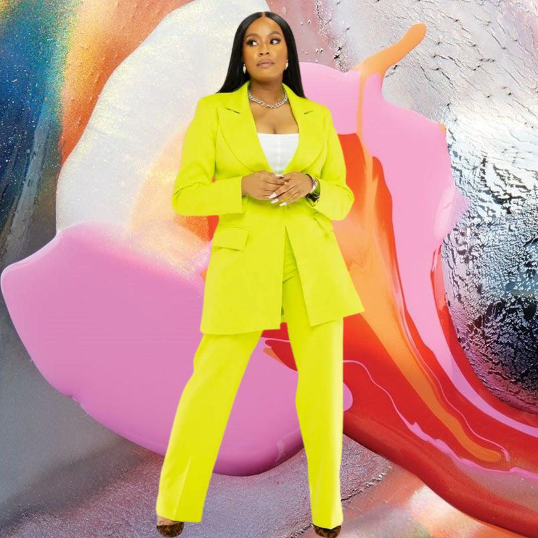 Neon Power Suit (Ready to Ship)