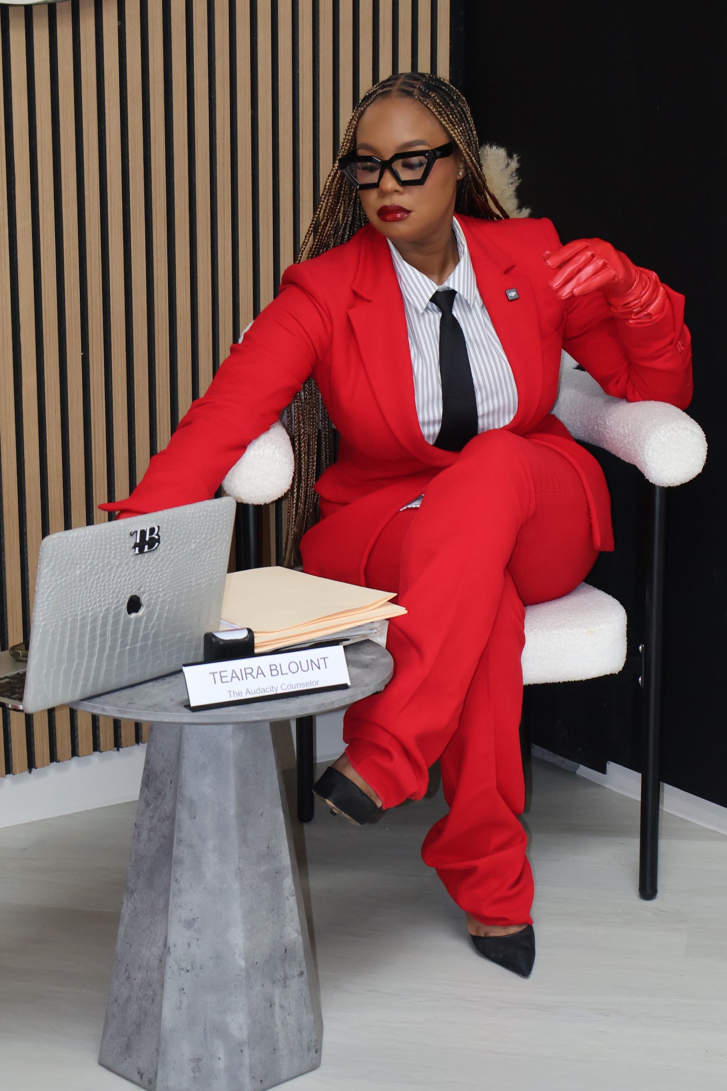 Red Women's Suit (Pre-Order)